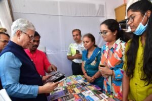 Jishnu Dev Varma hyderabad book fair aksharayan